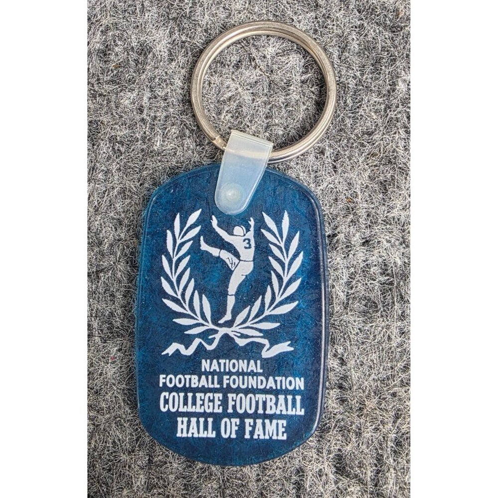 National Football Foundation College Football Hall Of Fame Keychain